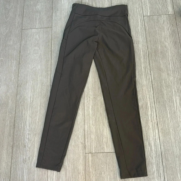 Athleta Highline Hybrid Hike Tight Pull-On Gray Pants Zipper Pockets Size 2 - Picture 13 of 13